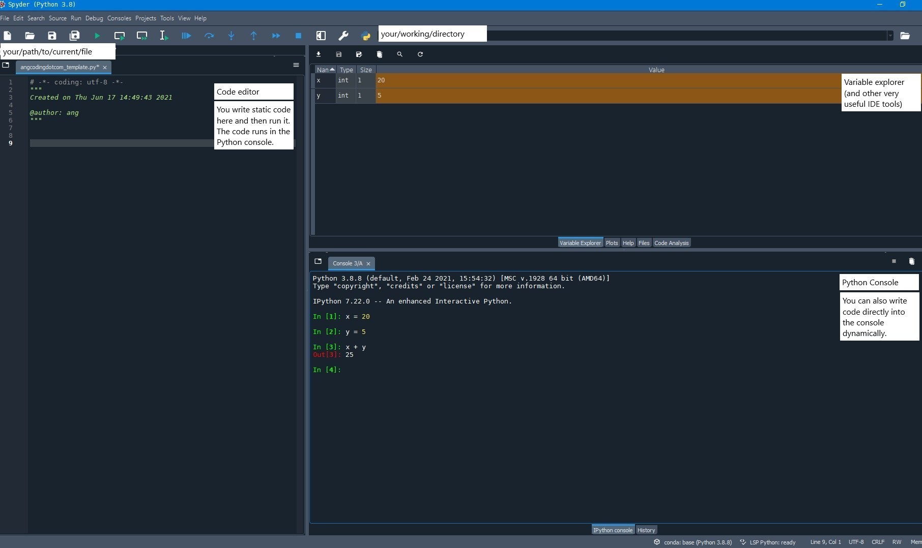Spyder IDE